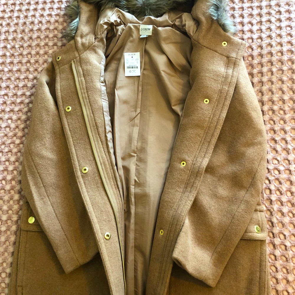 J Crew Parka size 6P